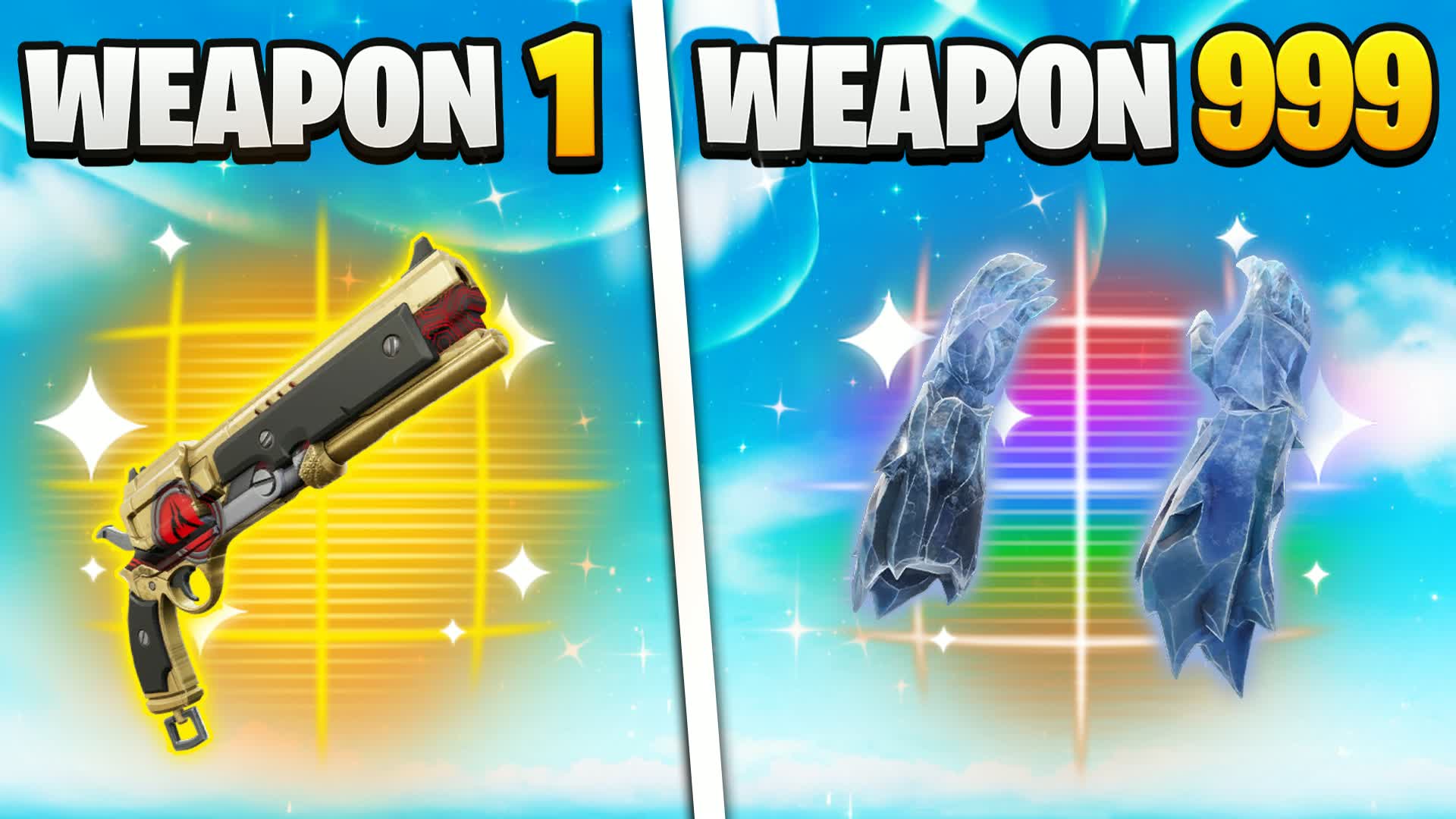 Insane Chaos 1 Shot Gun Game 🔫 — Fortnite Creative map