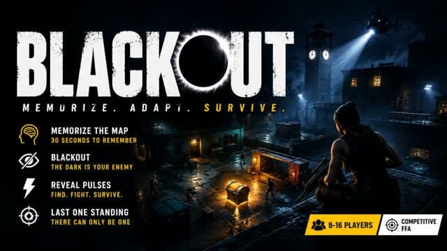Blackout — Fortnite Creative map