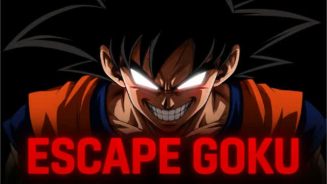 ESCAPE GOKU — Fortnite Creative map cover art