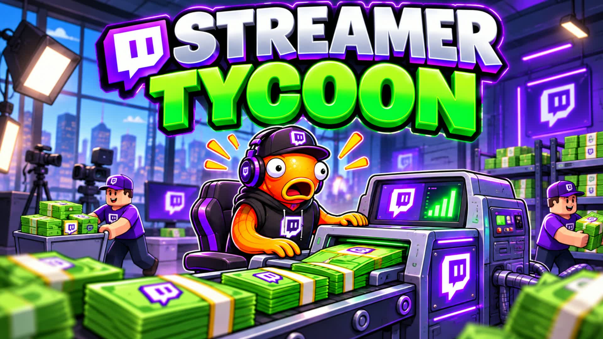 STREAMER TYCOON — Fortnite Creative map