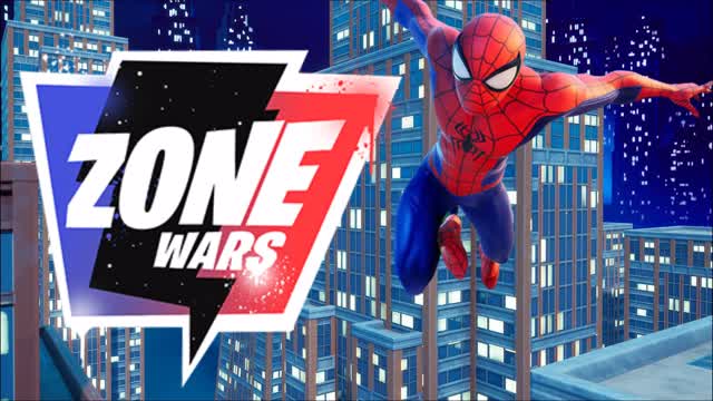 SPIDERMAN 🕷️ ZONE WARS — Fortnite Creative map cover art