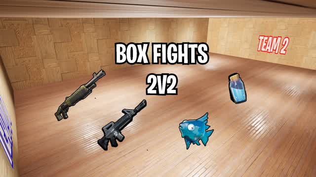 Box Fights (2v2)📦 — Fortnite Creative map cover art
