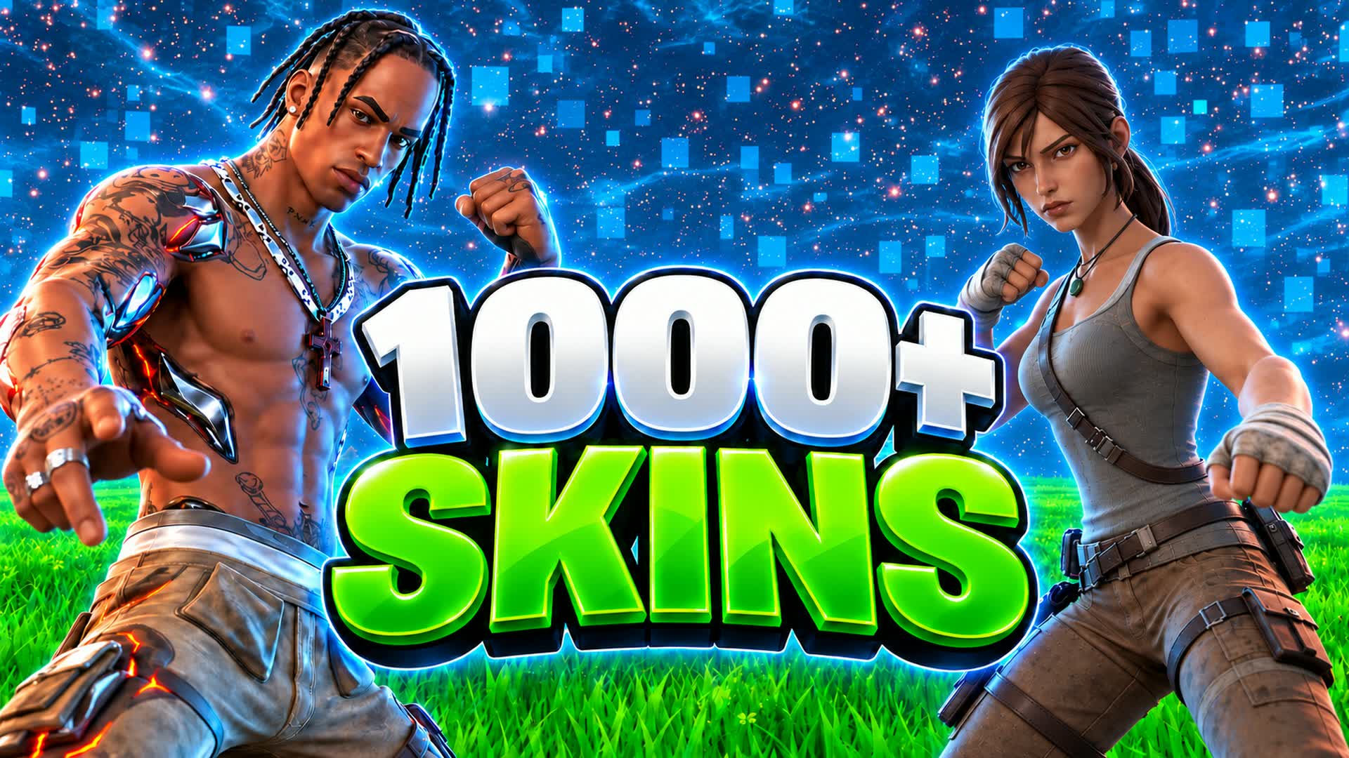 SKINS 1V1 — Fortnite Creative map