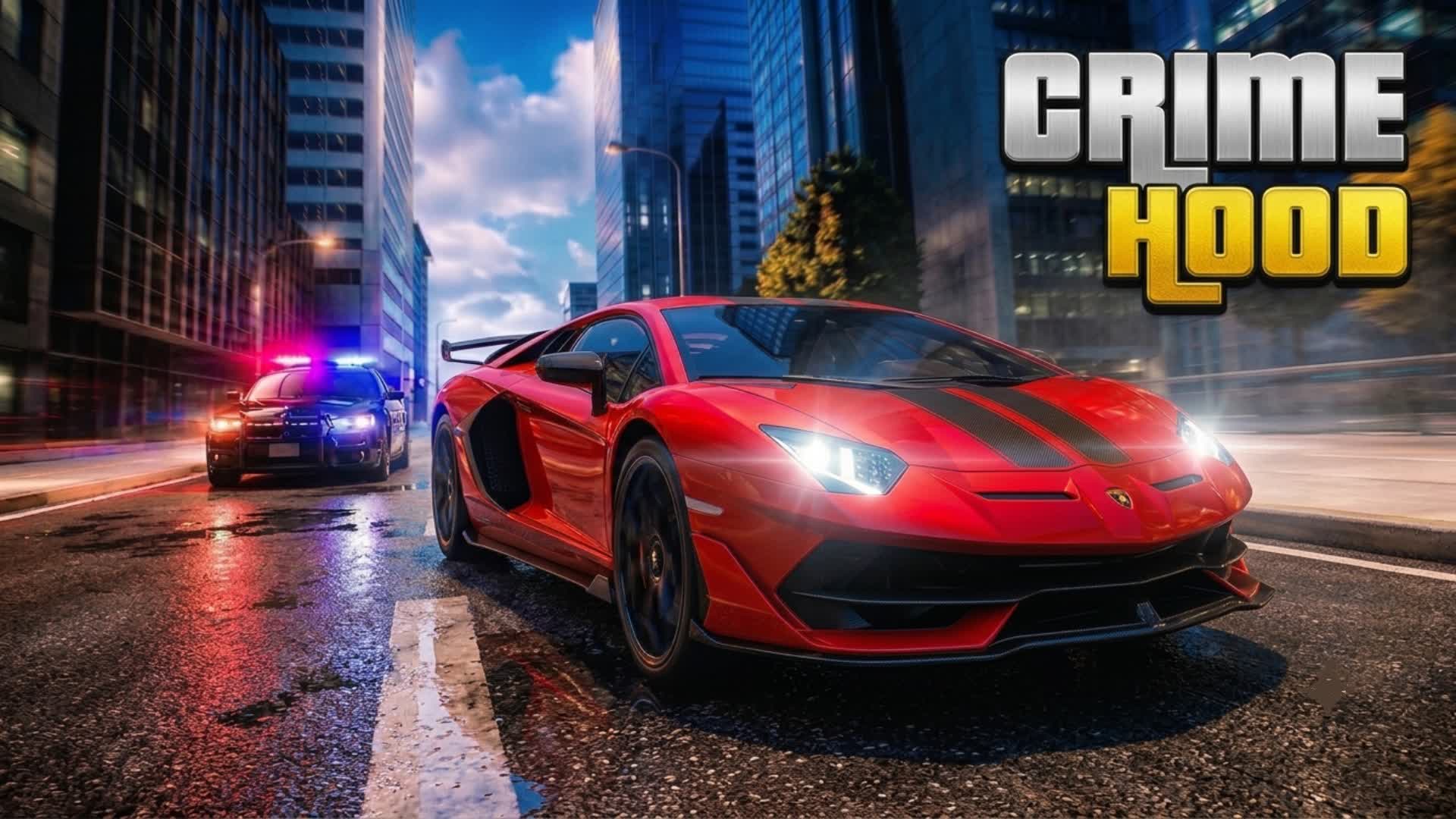 CRIME HOOD DRIVE🚗 — Fortnite Creative map