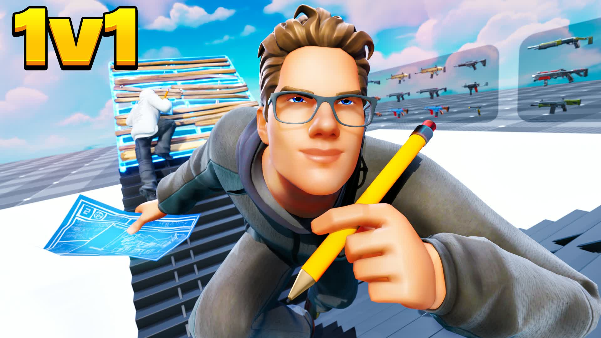 PRO 1v1 Build Fights [TOOSE] — Fortnite Creative map