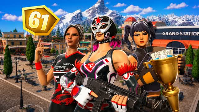 ZONE WARS - CHAPTER 5  [CUP POINTS] — Fortnite Creative map cover art