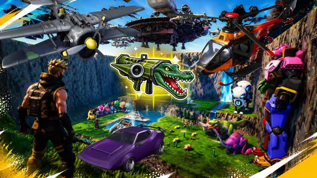 Nova City – cars, ramps, and much more — Fortnite Creative map