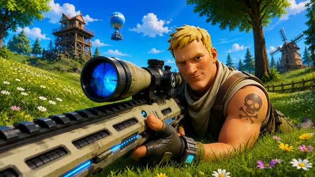 RED VS BLUE PERFECT TIMING 🔴🔵 — Fortnite Creative map