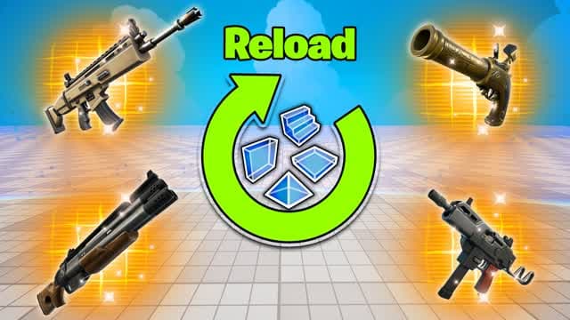 GRID RELOAD 🔥 — Fortnite Creative map