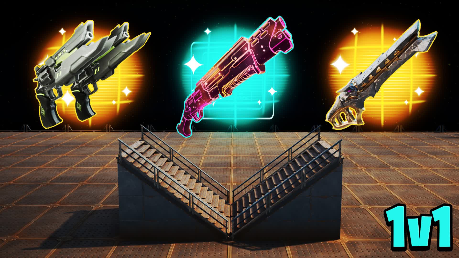 Alpha 1v1 — Fortnite Creative map