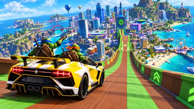 DRIVE CITY - CAR GAME — Fortnite Creative map