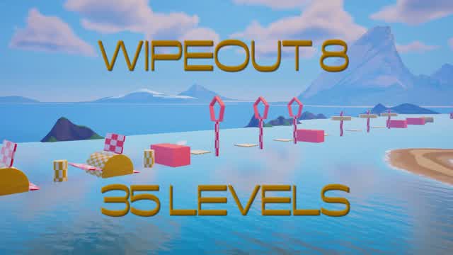 WIPEOUT 8 — Fortnite Creative map