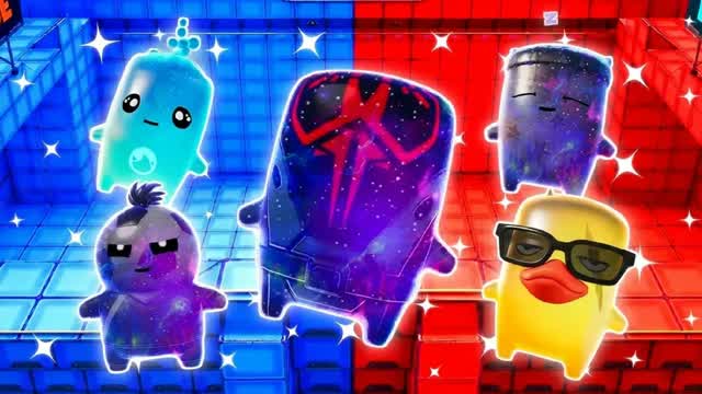 red vs blue its gon be bad — Fortnite Creative map cover art