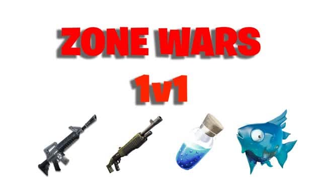 ZONE WARS 1V1 — Fortnite Creative map cover art