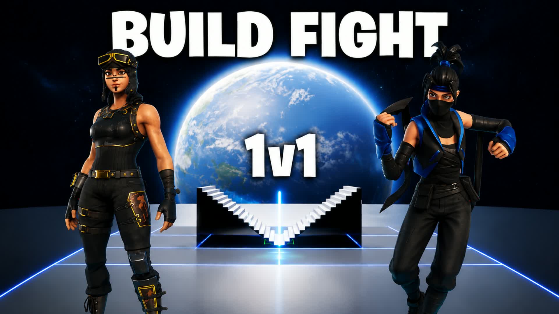 1V1 BUILD F꒐GHT — Fortnite Creative map