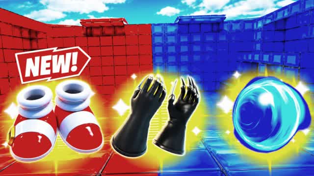 RED VS BLUE MAYHEM🔴🔵APY5379 — Fortnite Creative map