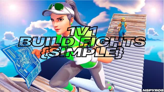1V1 BUILD FIGHTS{SIMPLE} — Fortnite Creative map cover art