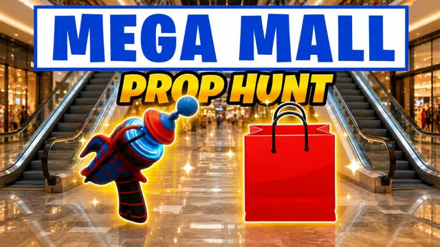 MEGA MALL PROP HUNT SUPERMARKET — Fortnite Creative map