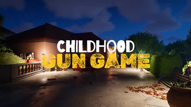 CHILDHOOD GUN GAME — Fortnite Creative map cover art