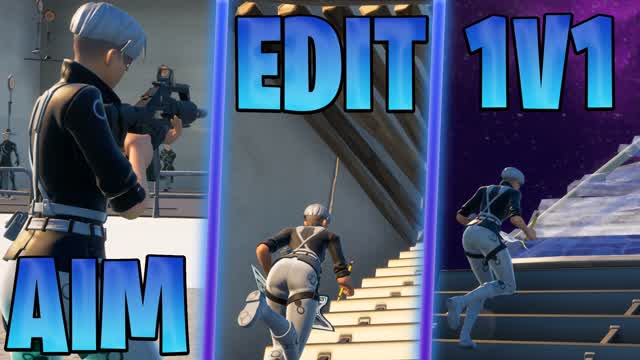 WARM UP [AIM, EDIT, 1V1, FB] — Fortnite Creative map cover art