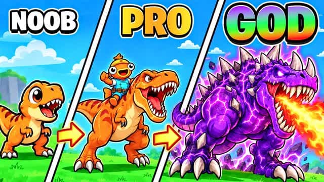 +1 Dino Evolution — Fortnite Creative map