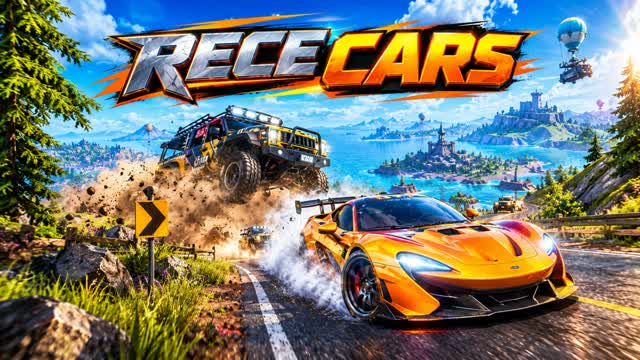 RECE CAR — Fortnite Creative map cover art