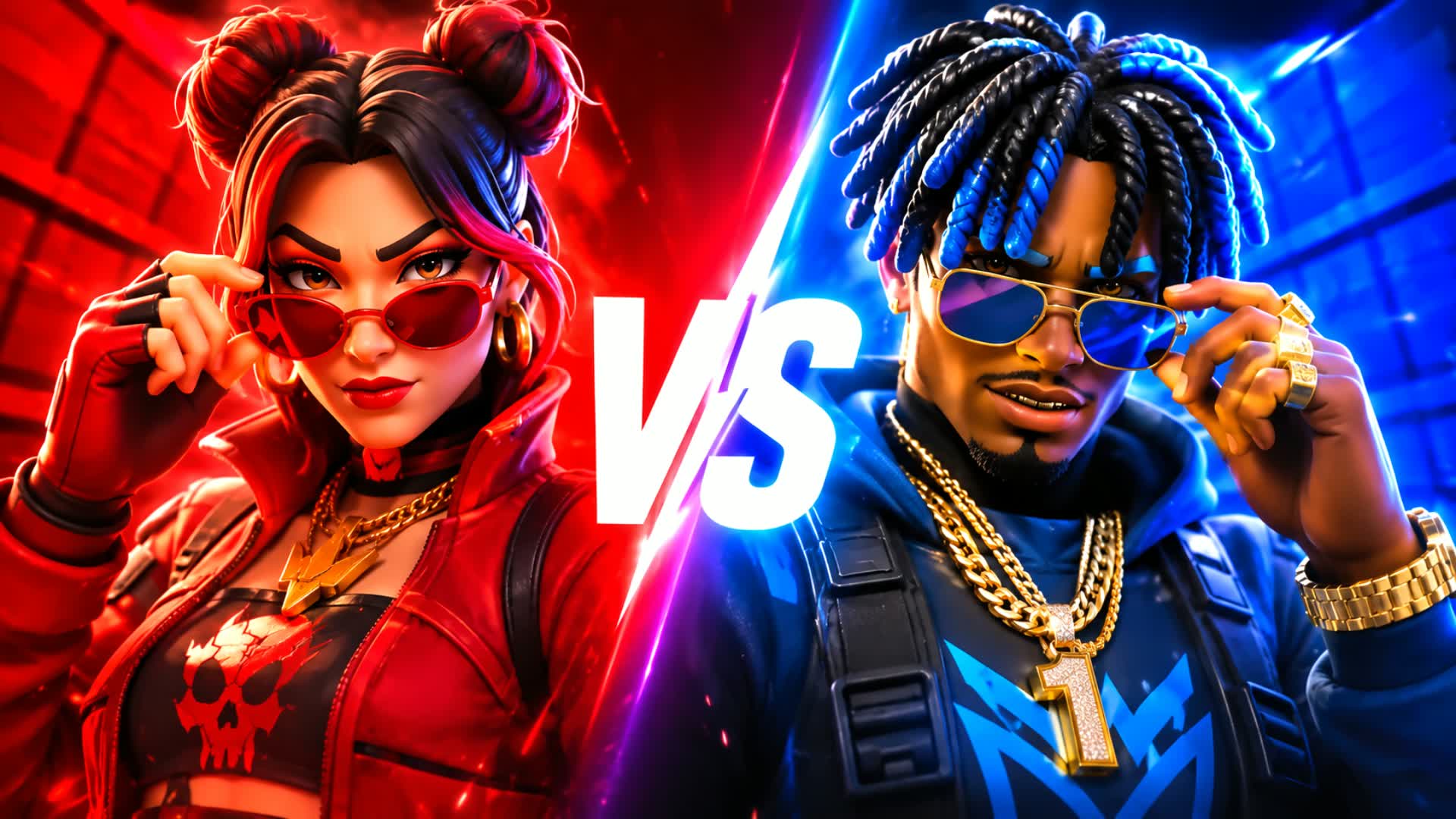 R RV RVB RED VS BLUE — Fortnite Creative map