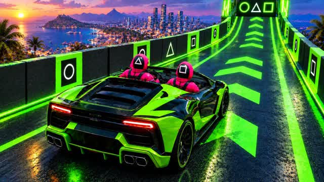 CARS IN ACTION - CAR GAME — Fortnite Creative map