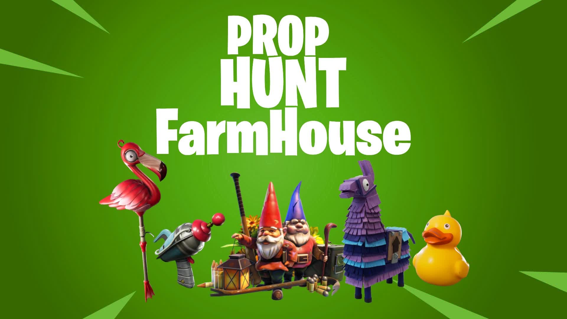 The Farmhouse Prop Hunt — Fortnite Creative map