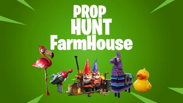 The Farmhouse Prop Hunt — Fortnite Creative map cover art