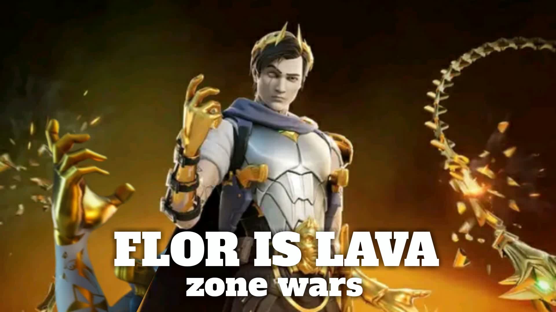 FLOR IS LAVA ZONE WARS🔥 — Fortnite Creative map
