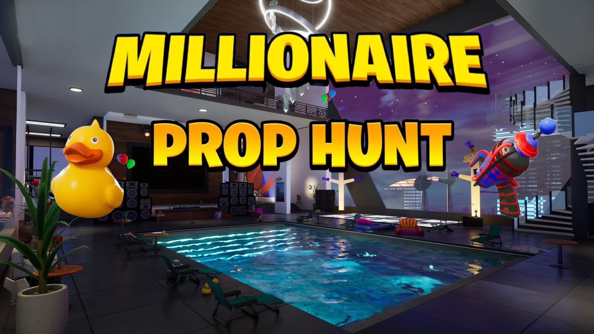 MILLIONAIRE PROP HUNT 💲 — Fortnite Creative map