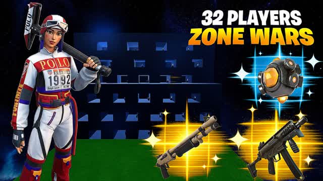 32 PLAYER ZONE WARS MACHADOFN — Fortnite Creative map