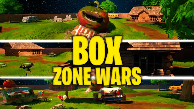 Box Zone Wars — Fortnite Creative map cover art