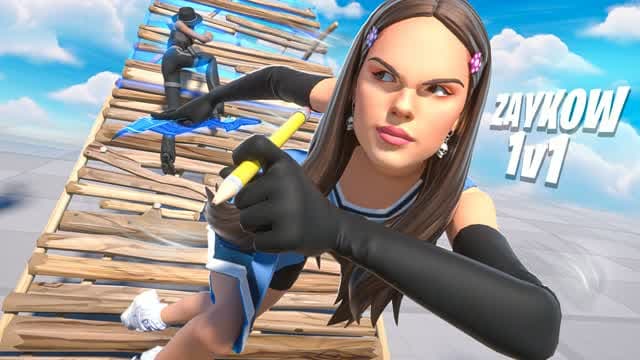 ZAYKOW 1V1 BUILD FIGHTS (200 PUMPS) — Fortnite Creative map cover art