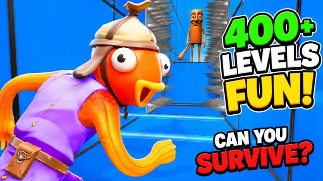 PARKOUR DEATHRUN BRAINROT 400+  🤣 — Fortnite Creative map