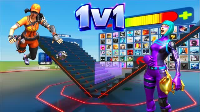 1v1 Build Fights! ALL IN ONE [THEJUANTE] — Fortnite Creative map