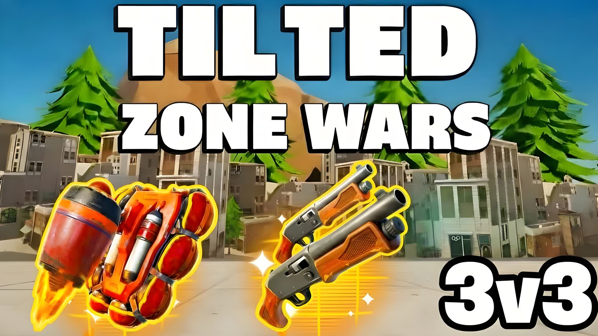TILTED ZONE WARS 3V3 — Fortnite Creative map