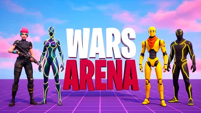 STAR WARS ARENA FIGHTING — Fortnite Creative map cover art
