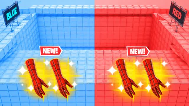 RED VS BLUE 🔴🔵 NEW SEASON — Fortnite Creative map