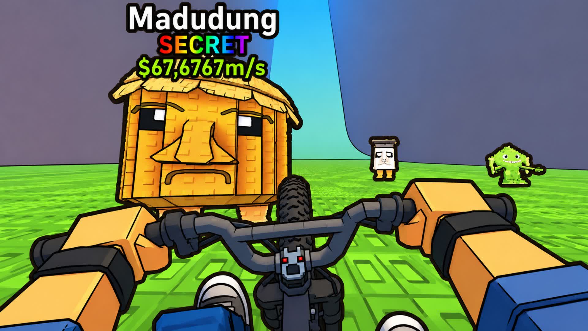 Obby on a Bike For Brainrots — Fortnite Creative map