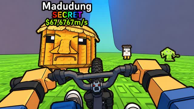 Obby on a Bike For Brainrots — Fortnite Creative map