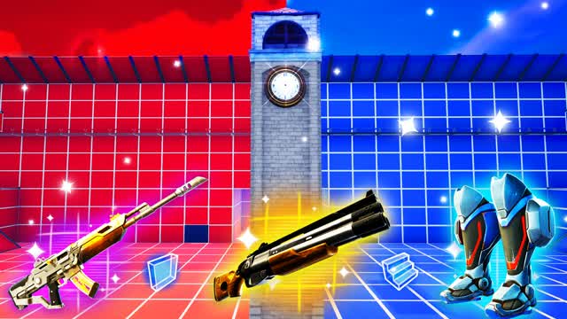 RVB🔴VS🔵RED VS BLUE — Fortnite Creative map