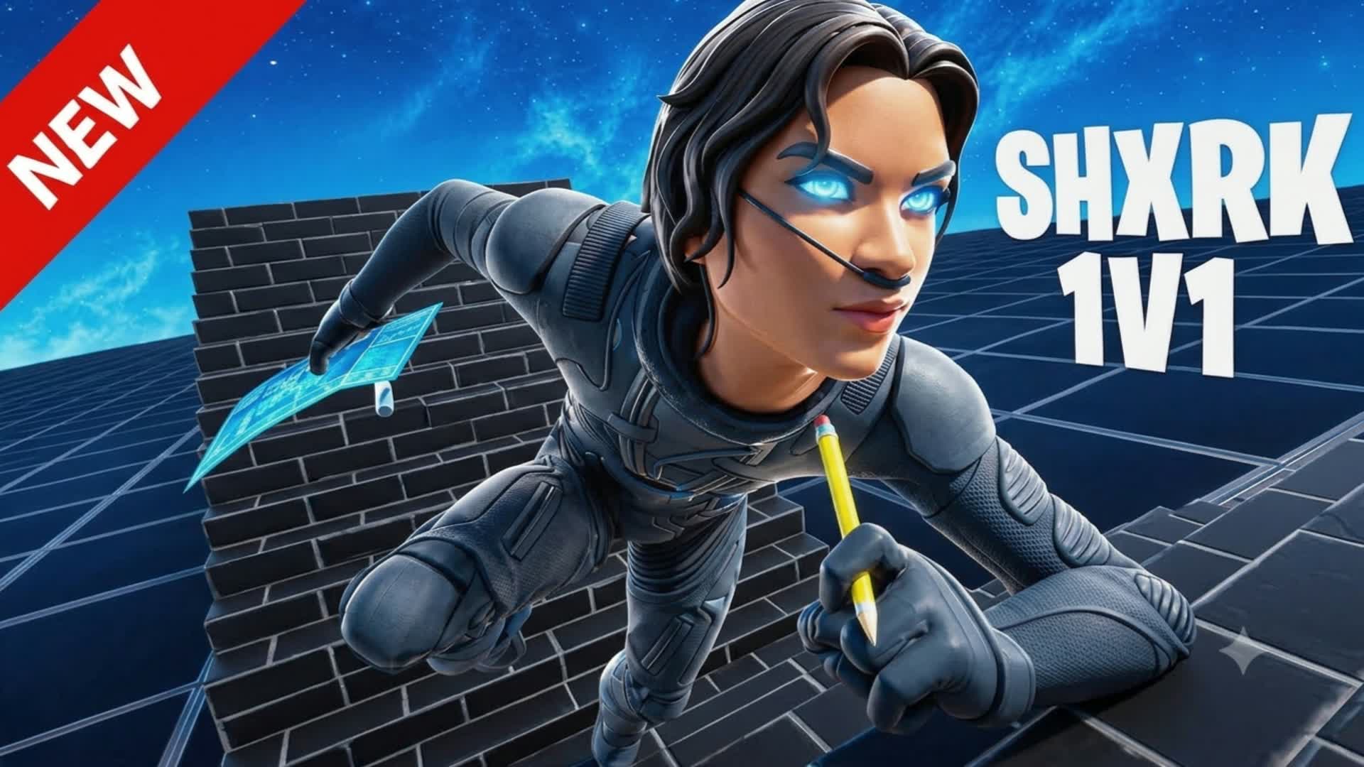 SHXRK 1V1 BUILD FIGHT — Fortnite Creative map