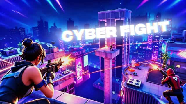 Cyber gun — Fortnite Creative map