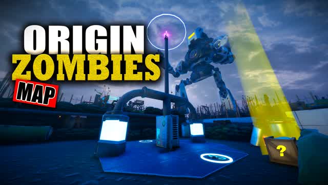 ORIGIN ZOMBIE 2.0 🧟‍♂️ — Fortnite Creative map
