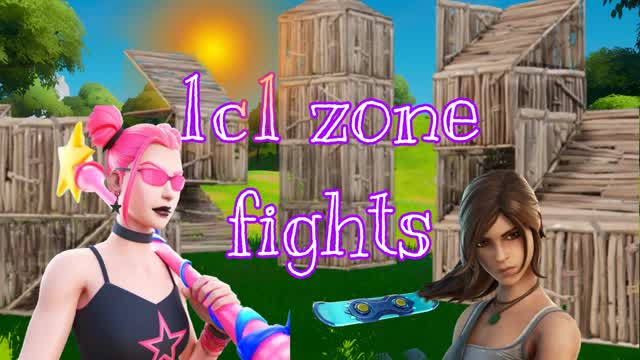 1c1 zone fights — Fortnite Creative map
