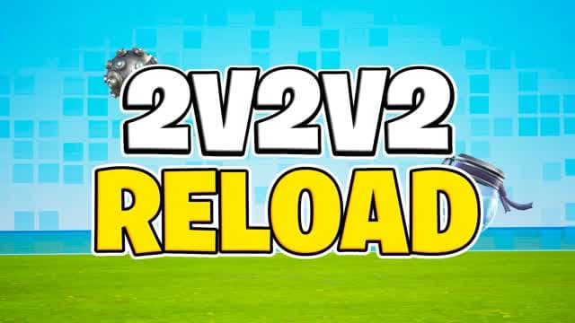 2v2v2 With Every Gun Duo Reload FFA — Fortnite Creative map cover art