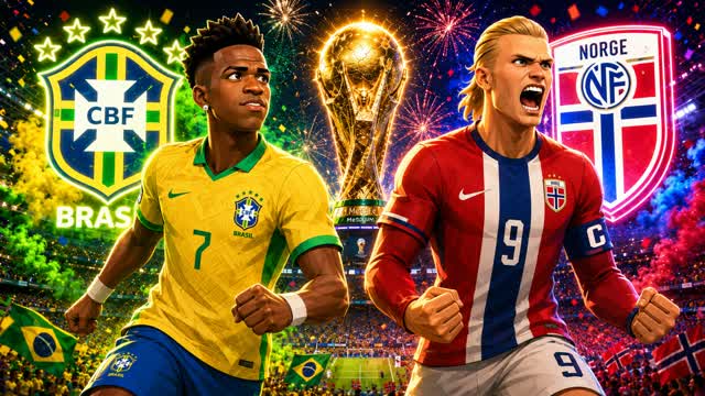 BRAZIL VS NORWAY WORLD CUP — Fortnite Creative map cover art