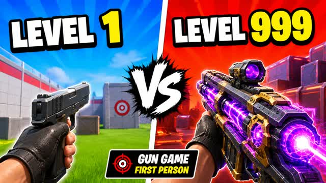 🎯FPS GUN GAME-NUKE — Fortnite Creative map